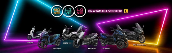 Move, Live, Love On A Yamaha Scooter